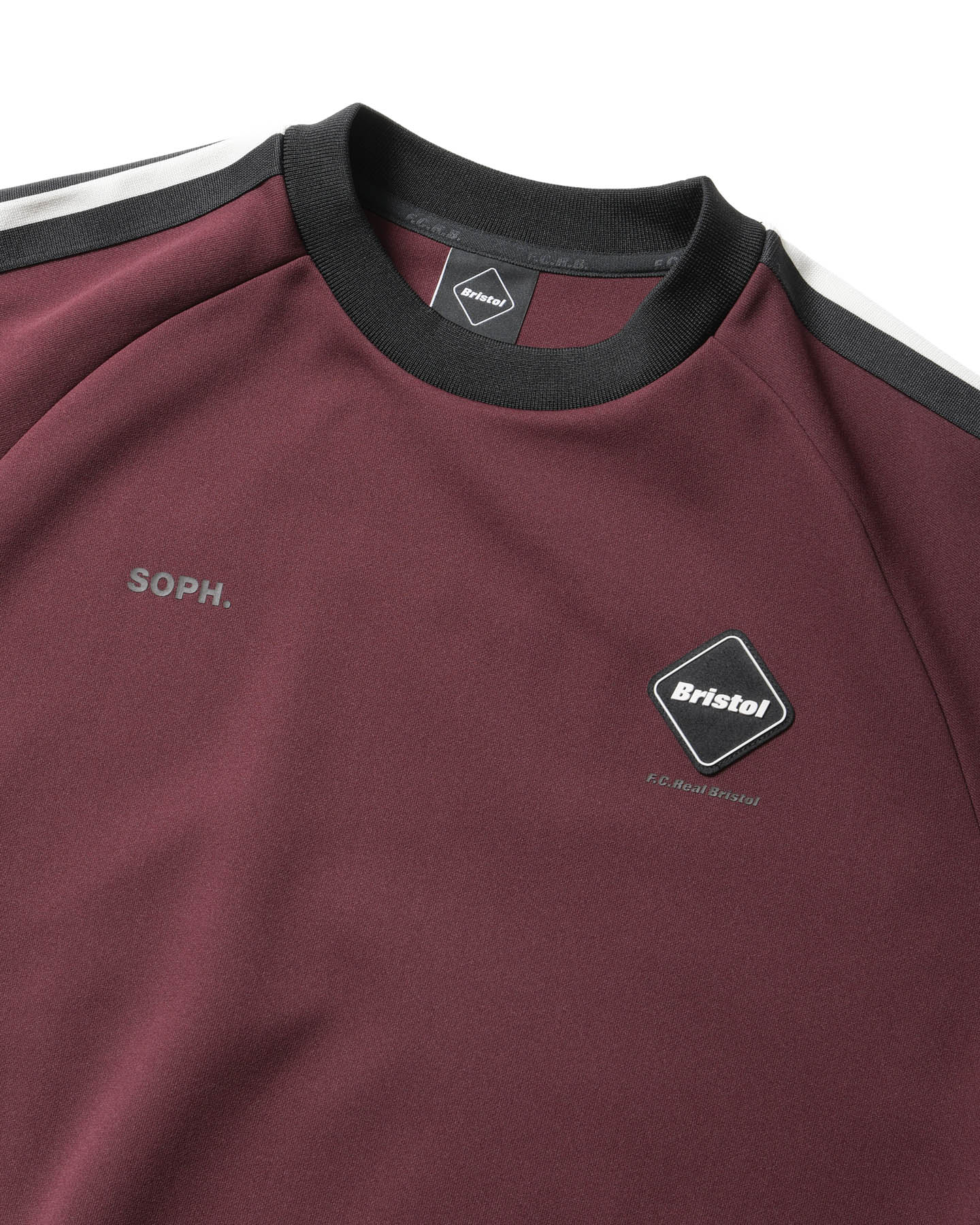 TRAINING TRACK CREWNECK TOP