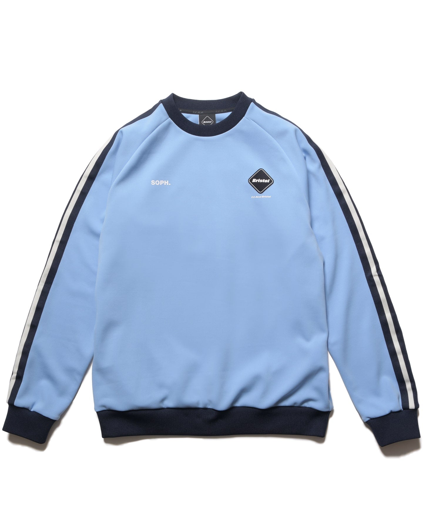 TRAINING TRACK CREWNECK TOP