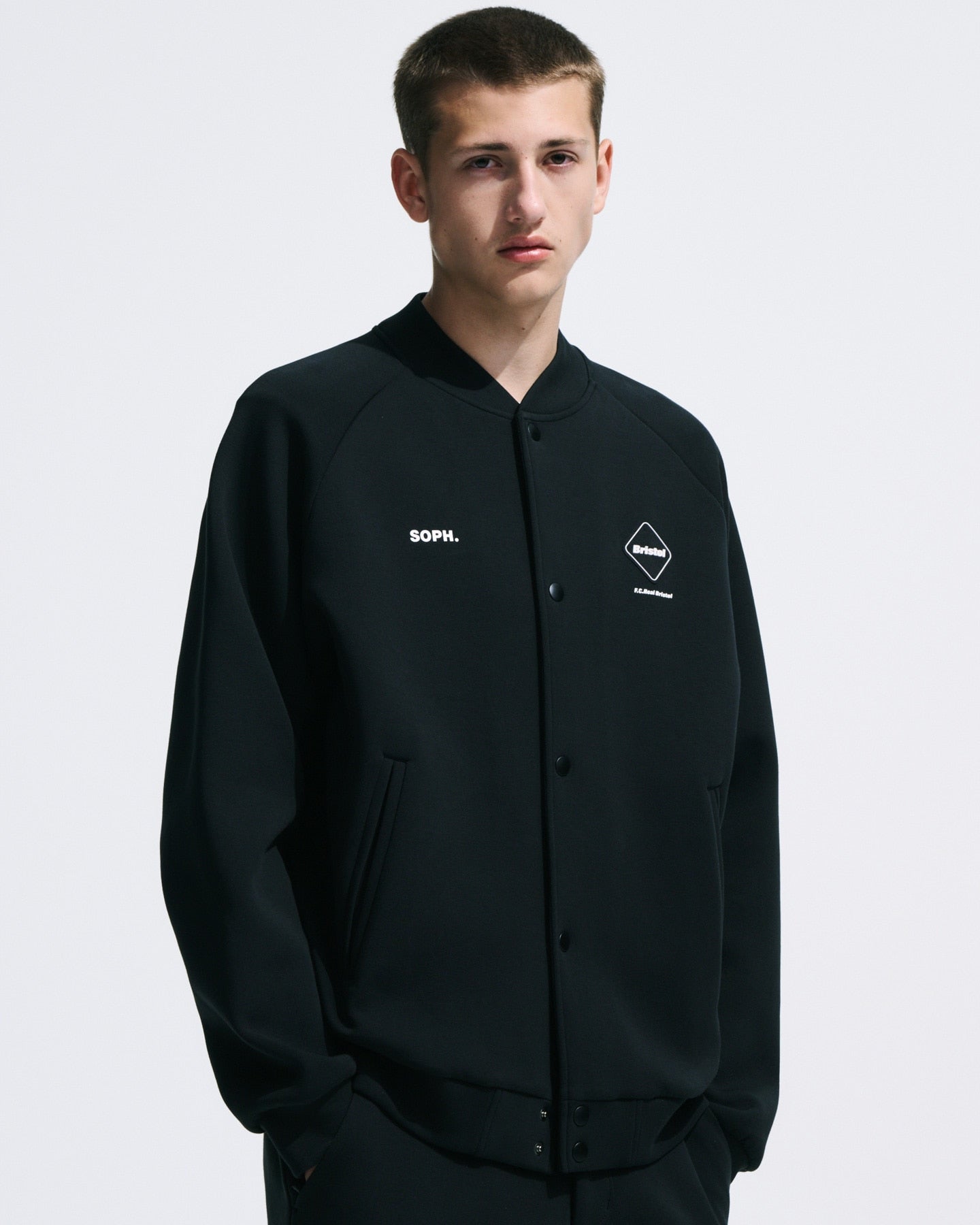 TECH SWEAT VARSITY BLOUSON