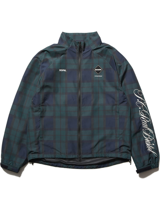 PLAID VENTILATION PRACTICE JACKET