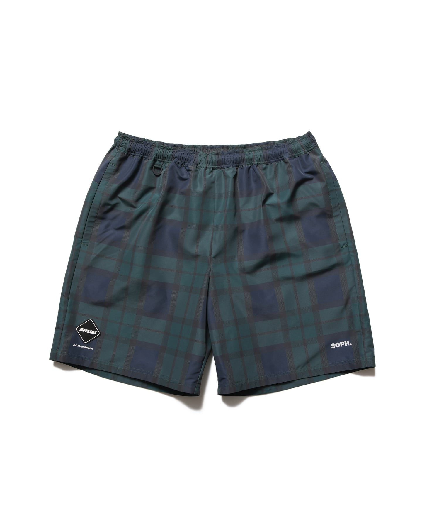 PLAID PRACTICE SHORTS