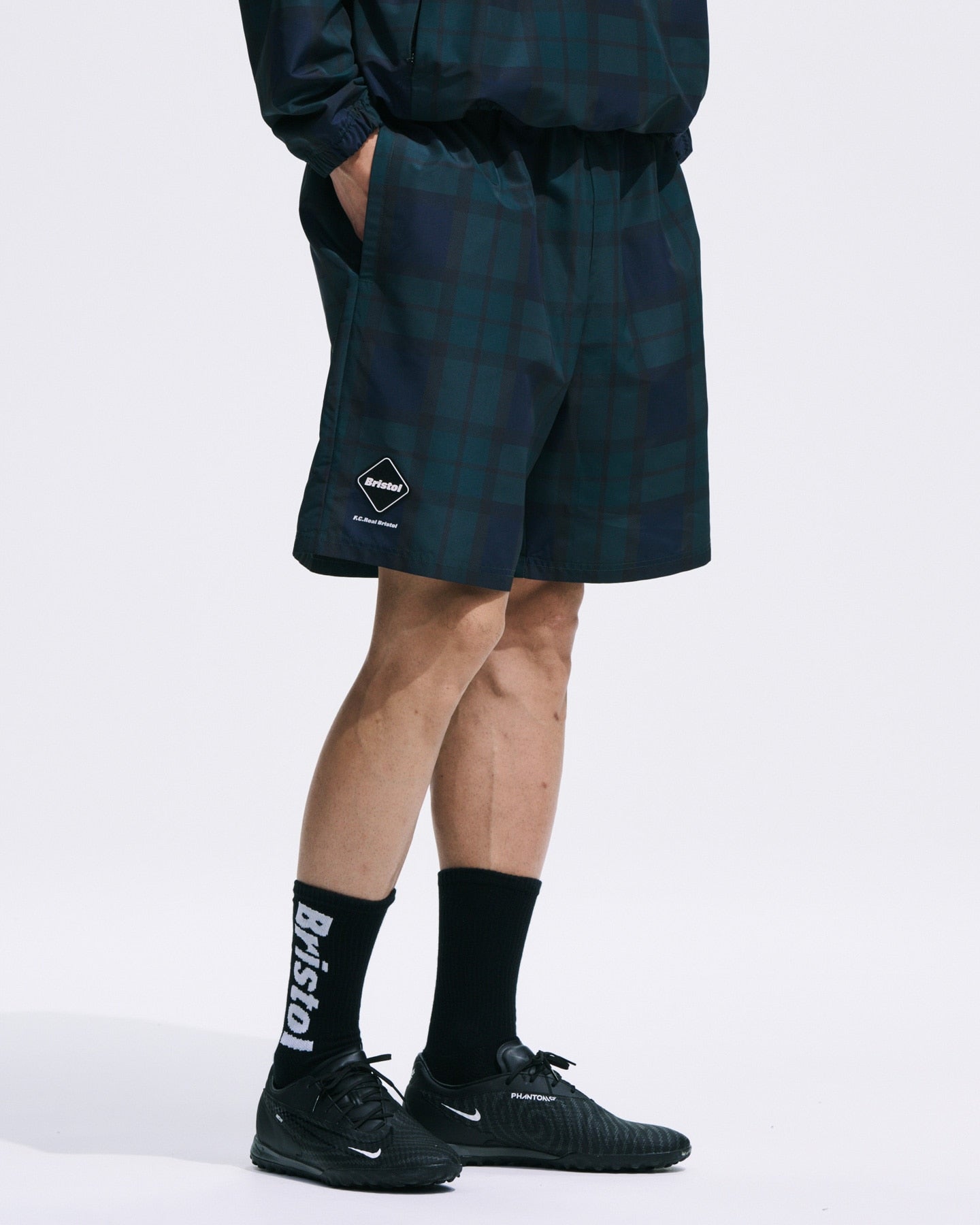 PLAID PRACTICE SHORTS