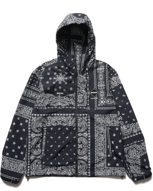 BANDANA NYLON HOODED BLOUSON
