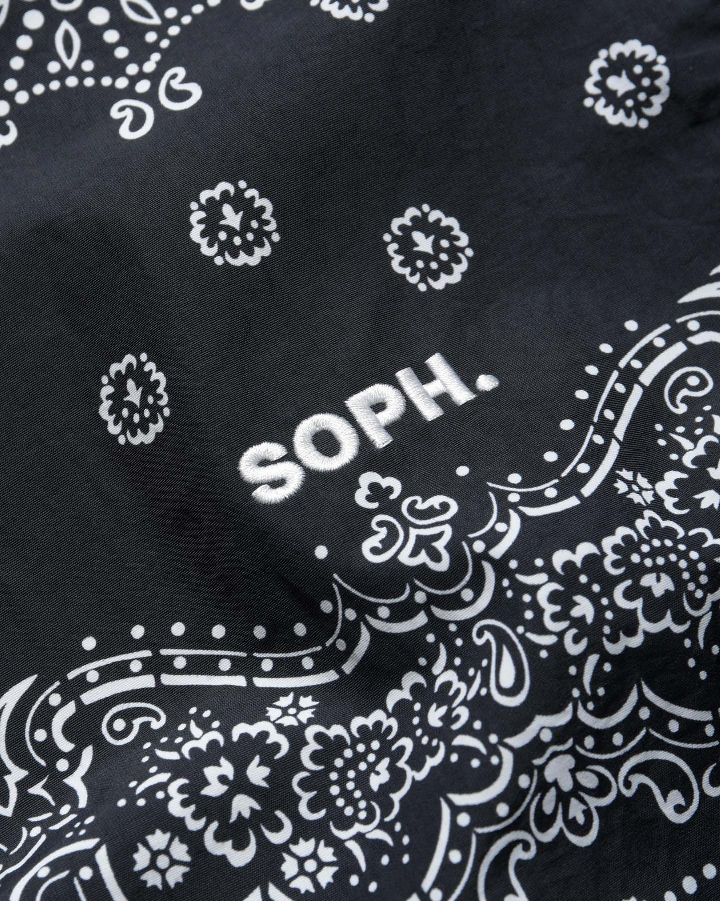 BANDANA NYLON HOODED BLOUSON