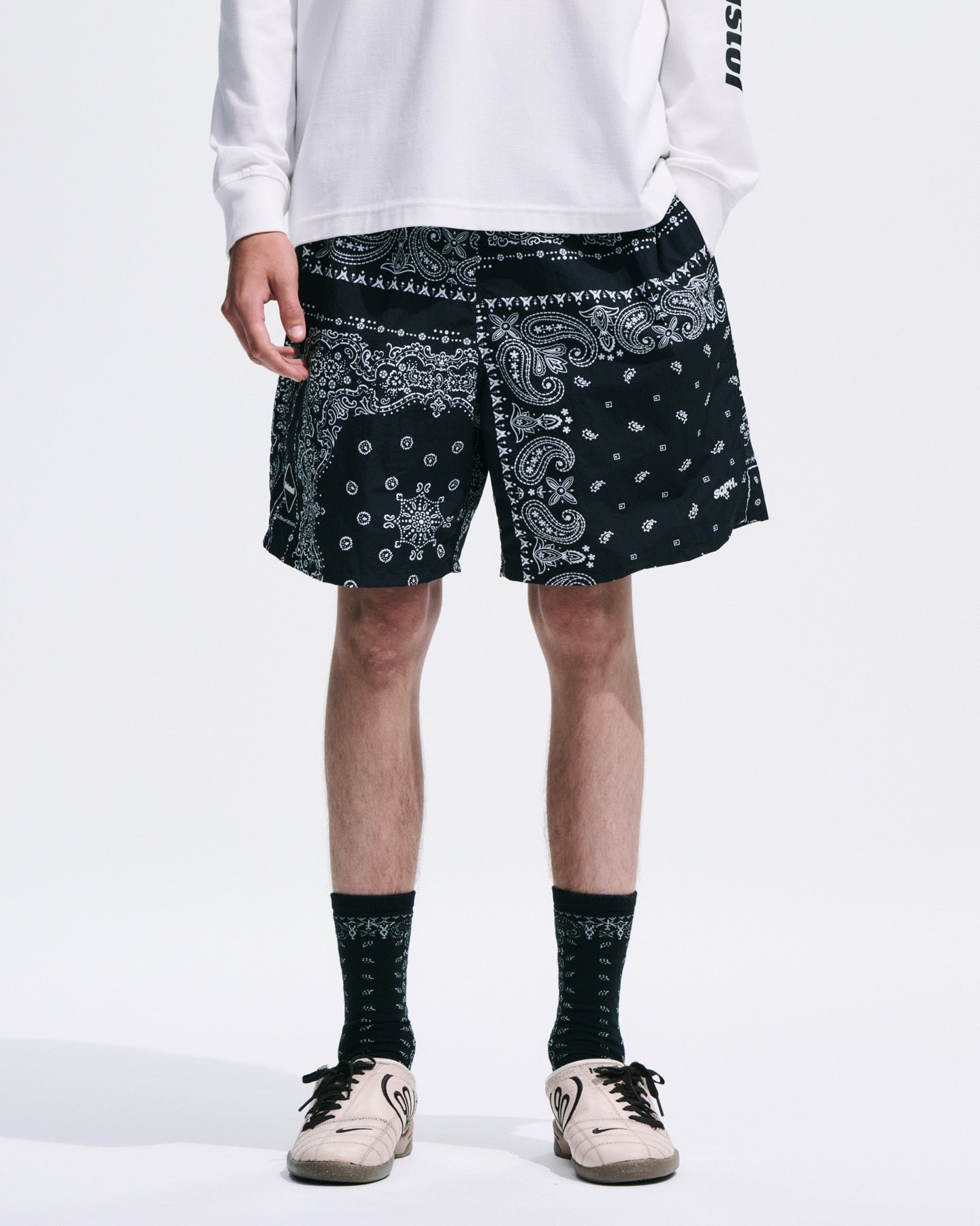 BANDANA NYLON EASY SHORTS