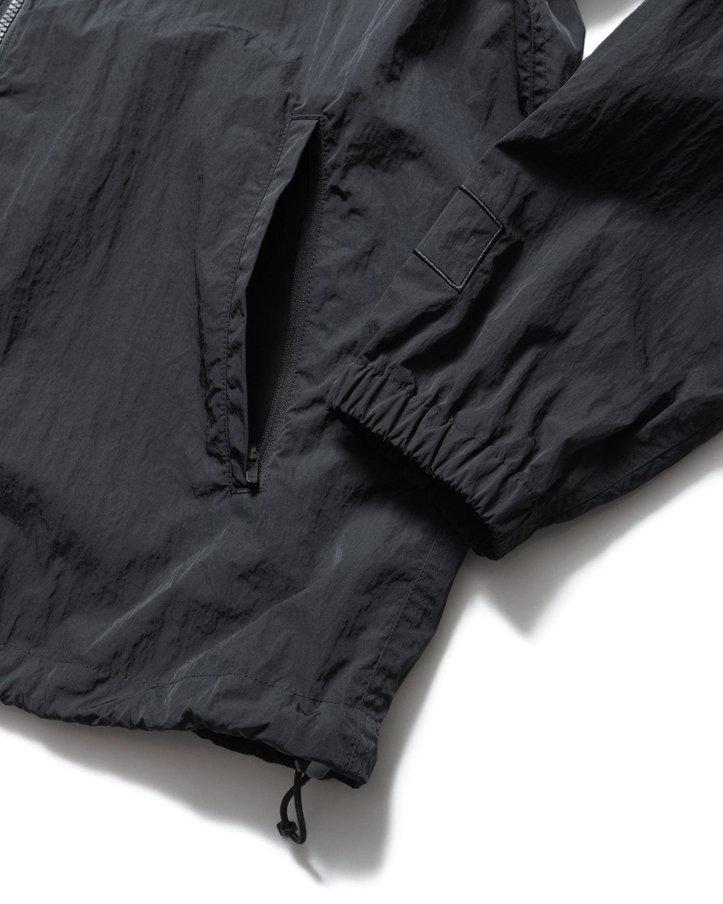 BIG LOGO NYLON STAND COLLAR BLOUSON