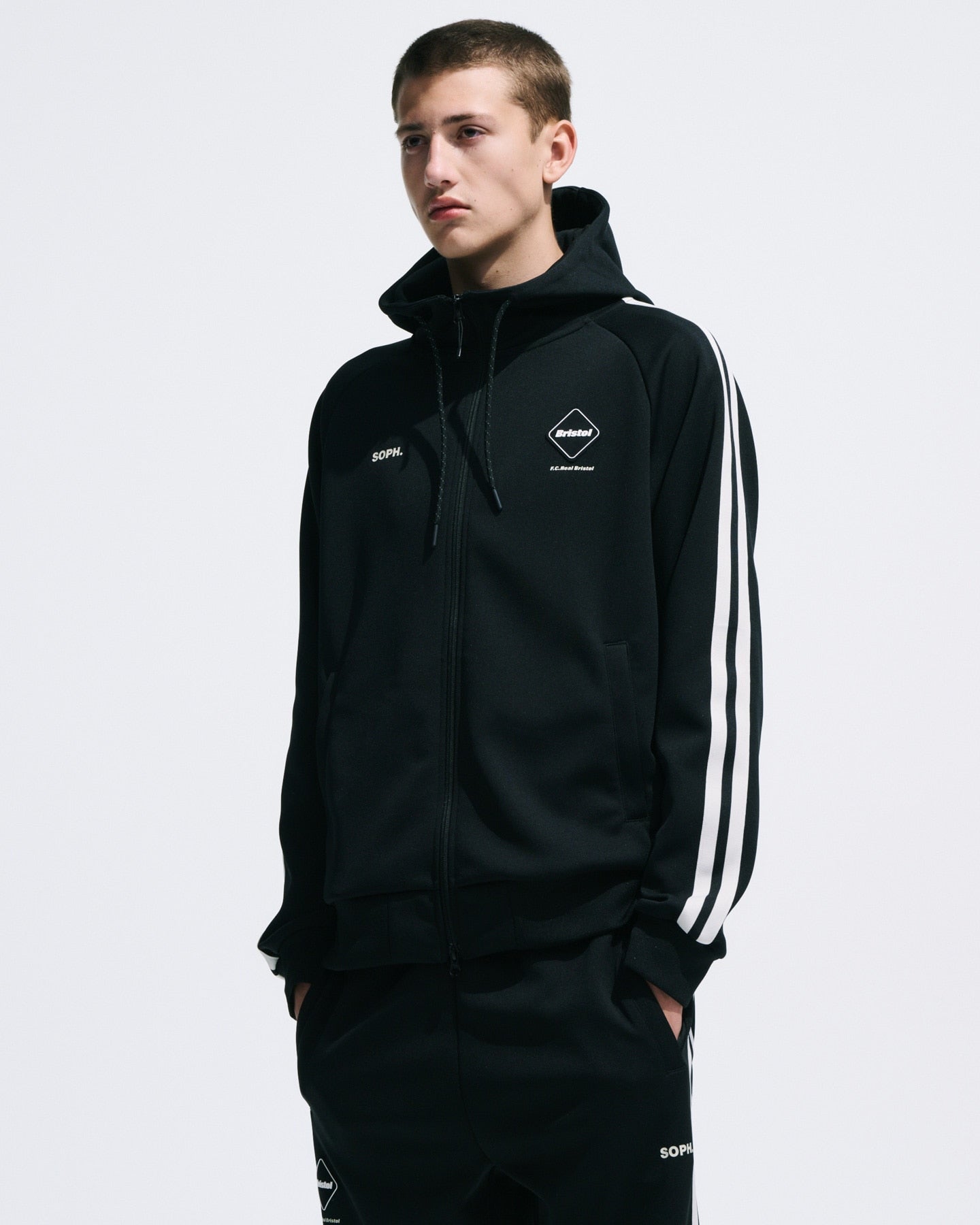 TRAINING TRACK ZIP-UP HOODIE – TIME AFTER TIME