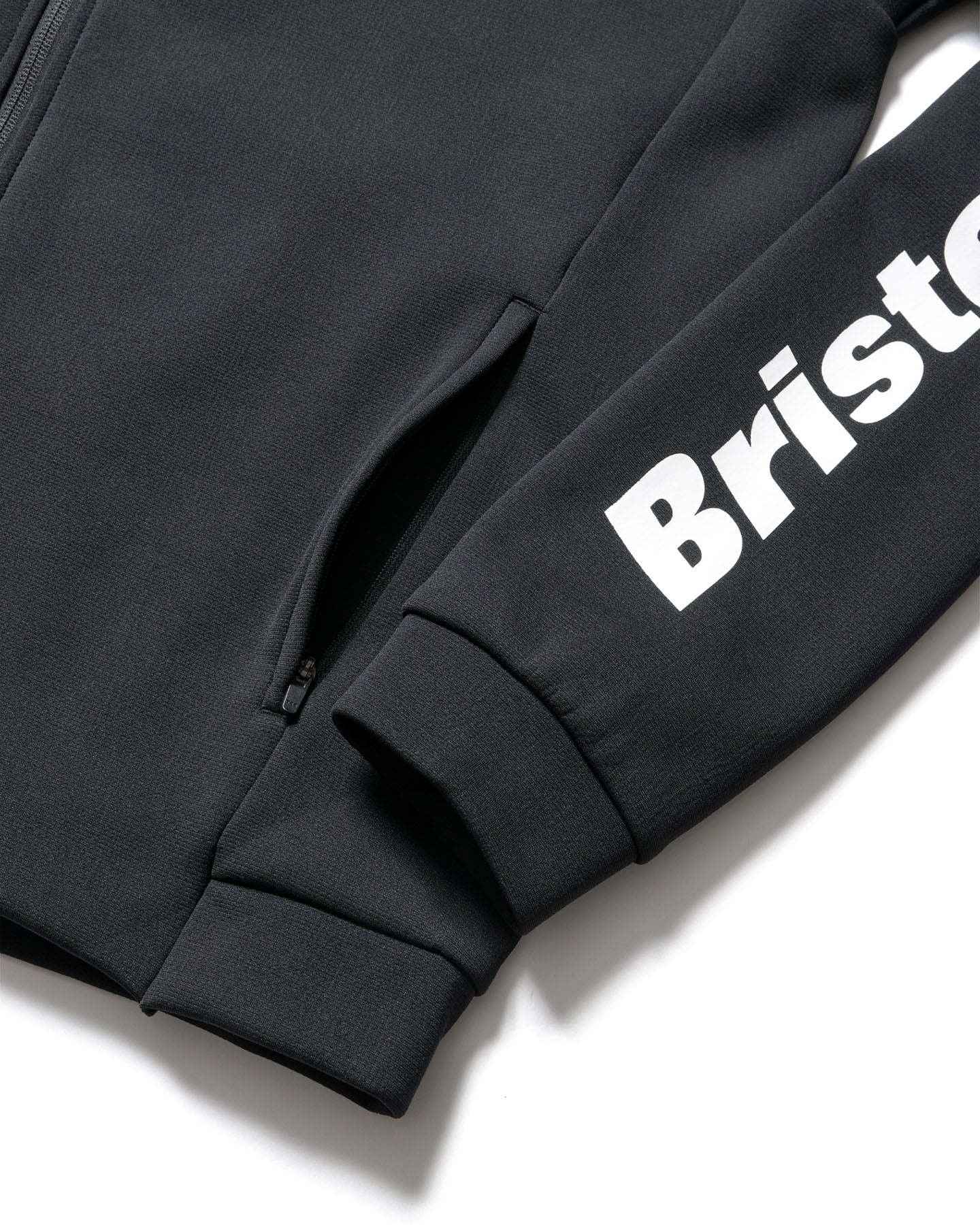 QUARTER KNIT ESSENTIAL ZIP-UP HOODIE