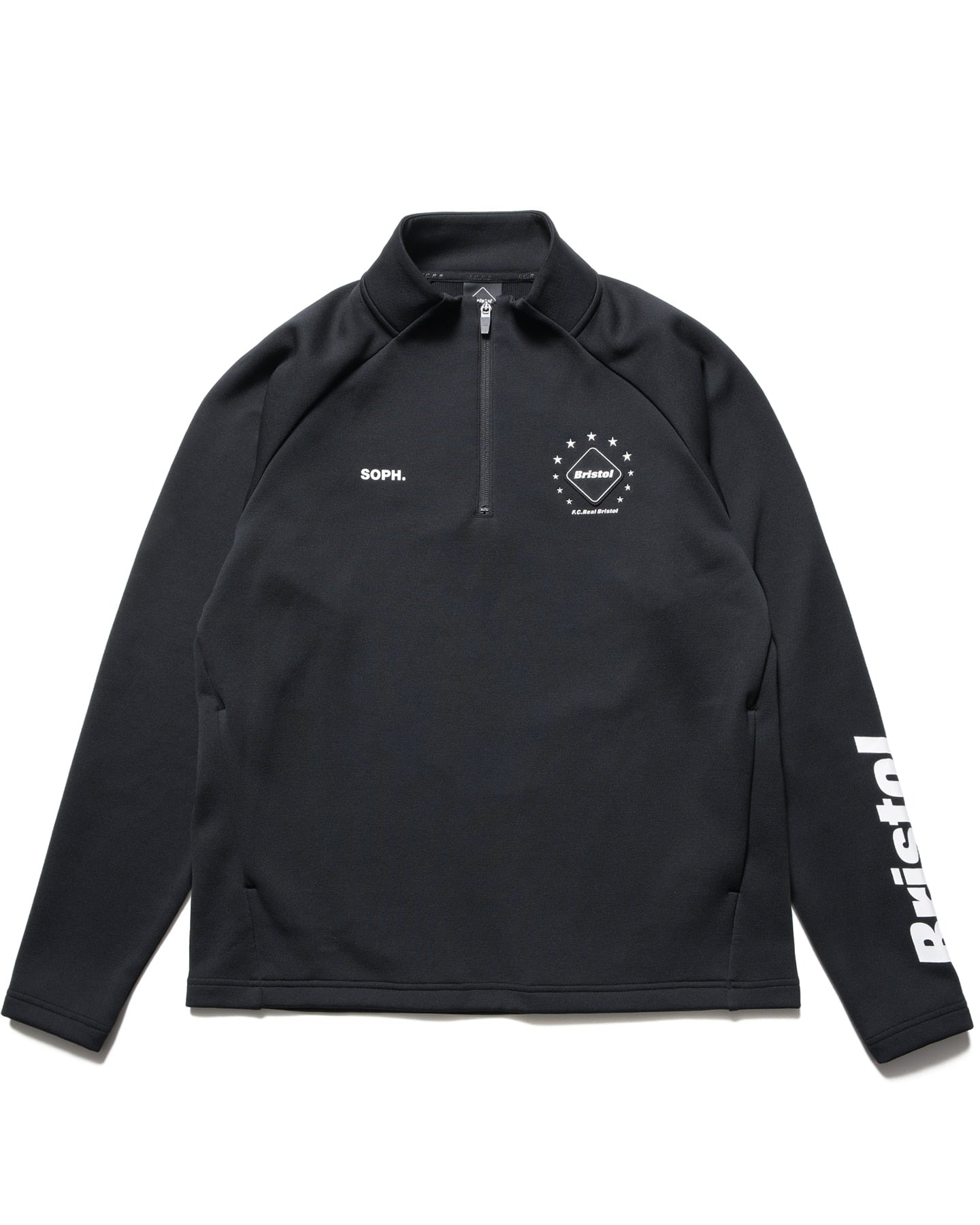 QUARTER KNIT ESSENTIAL HALF-ZIP TOP