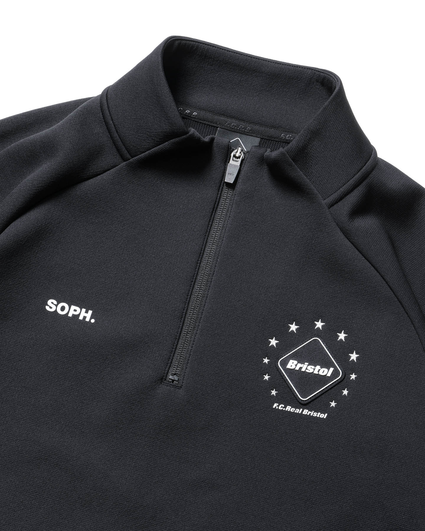QUARTER KNIT ESSENTIAL HALF-ZIP TOP