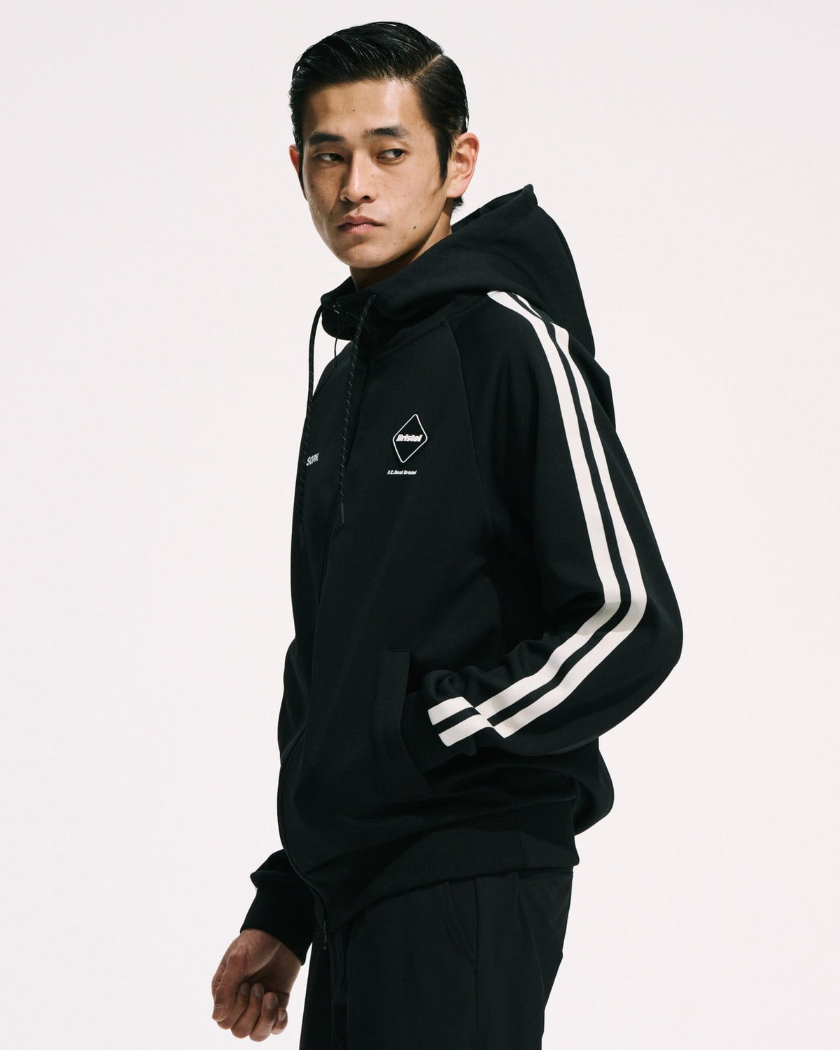 TRAINING TRACK ZIP-UP HOODIE