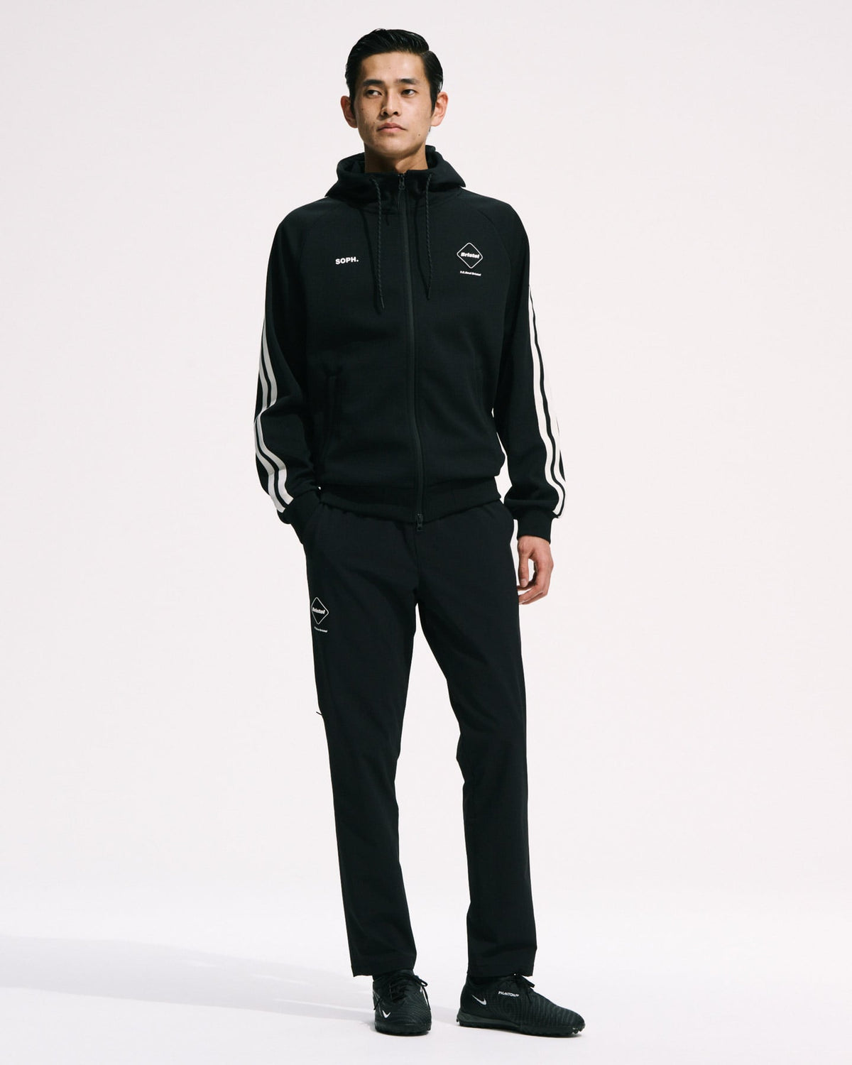 TRAINING TRACK ZIP-UP HOODIE