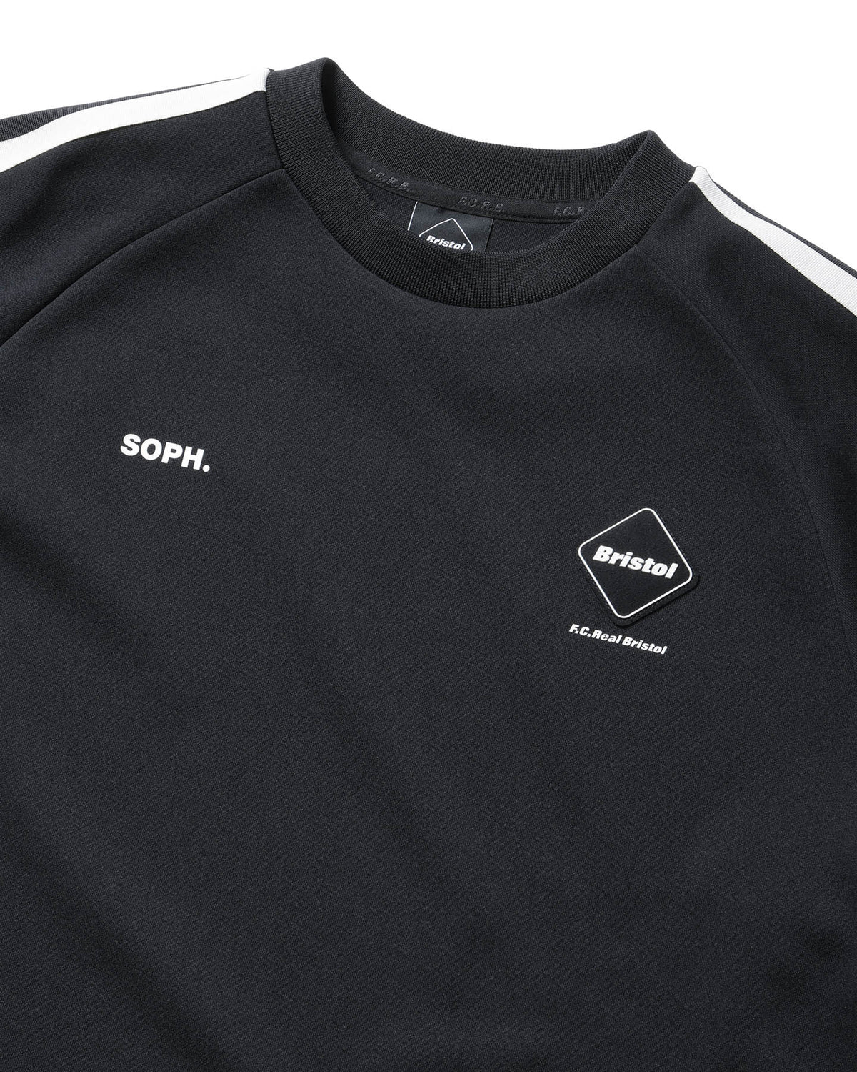 TRAINING TRACK CREWNECK TOP