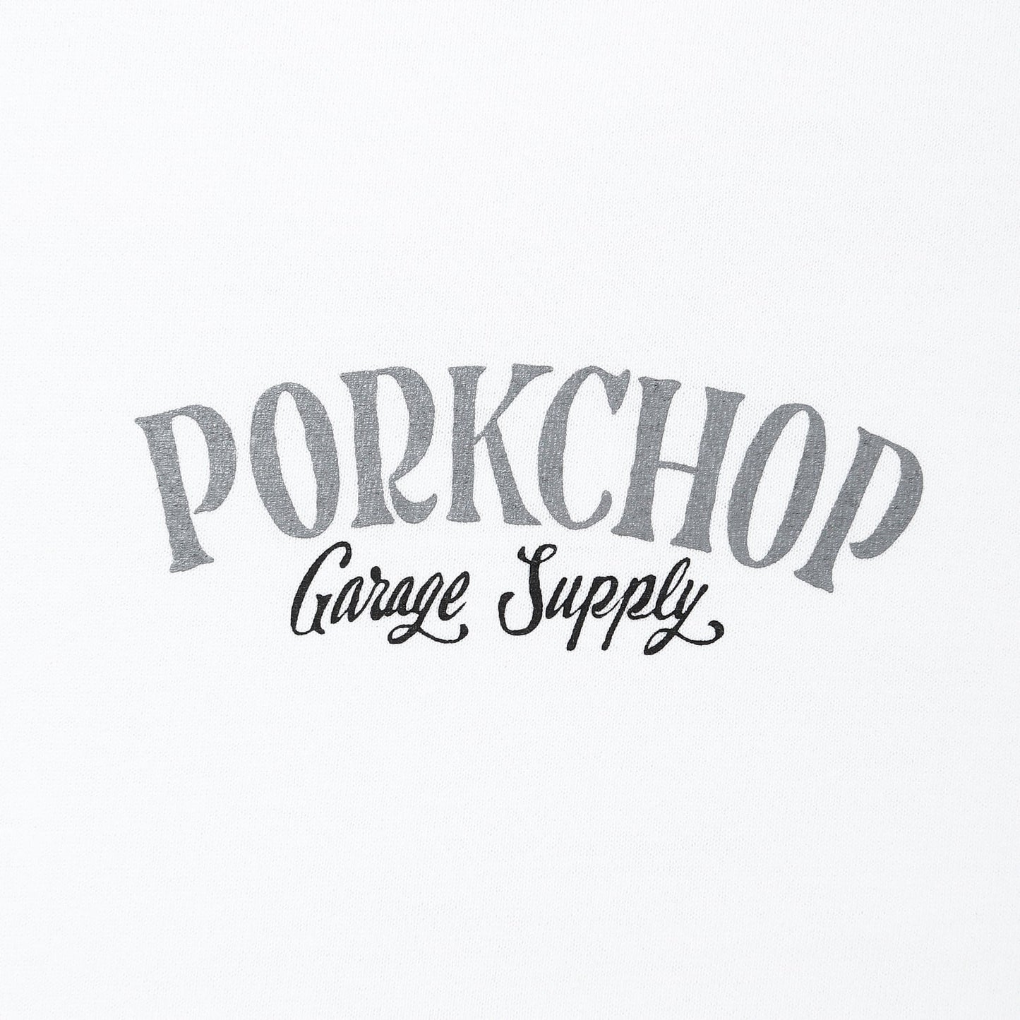 PORK BACK TEE WHITE