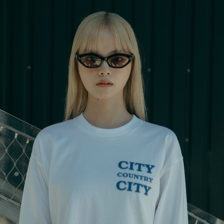 COTTON L/S T-SHIRT_CITY COUNTRY CITY