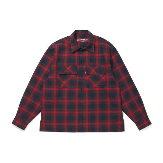 Ombre Check L/S Shirt(26ss)