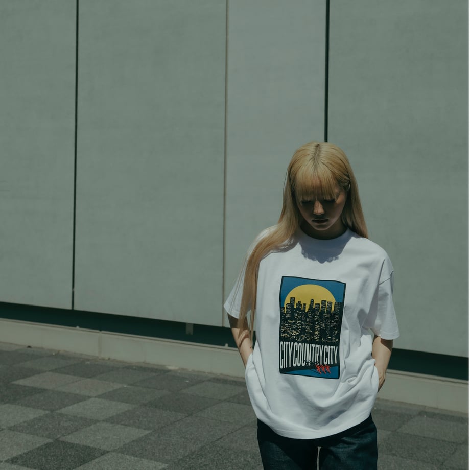 COTTON T-SHIRT_CITY LIGHT