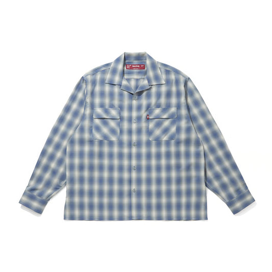 Ombre Check L/S Shirt (26aw)