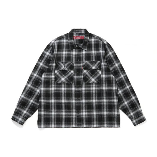 Ombre Check L/S Shirt(26ss)