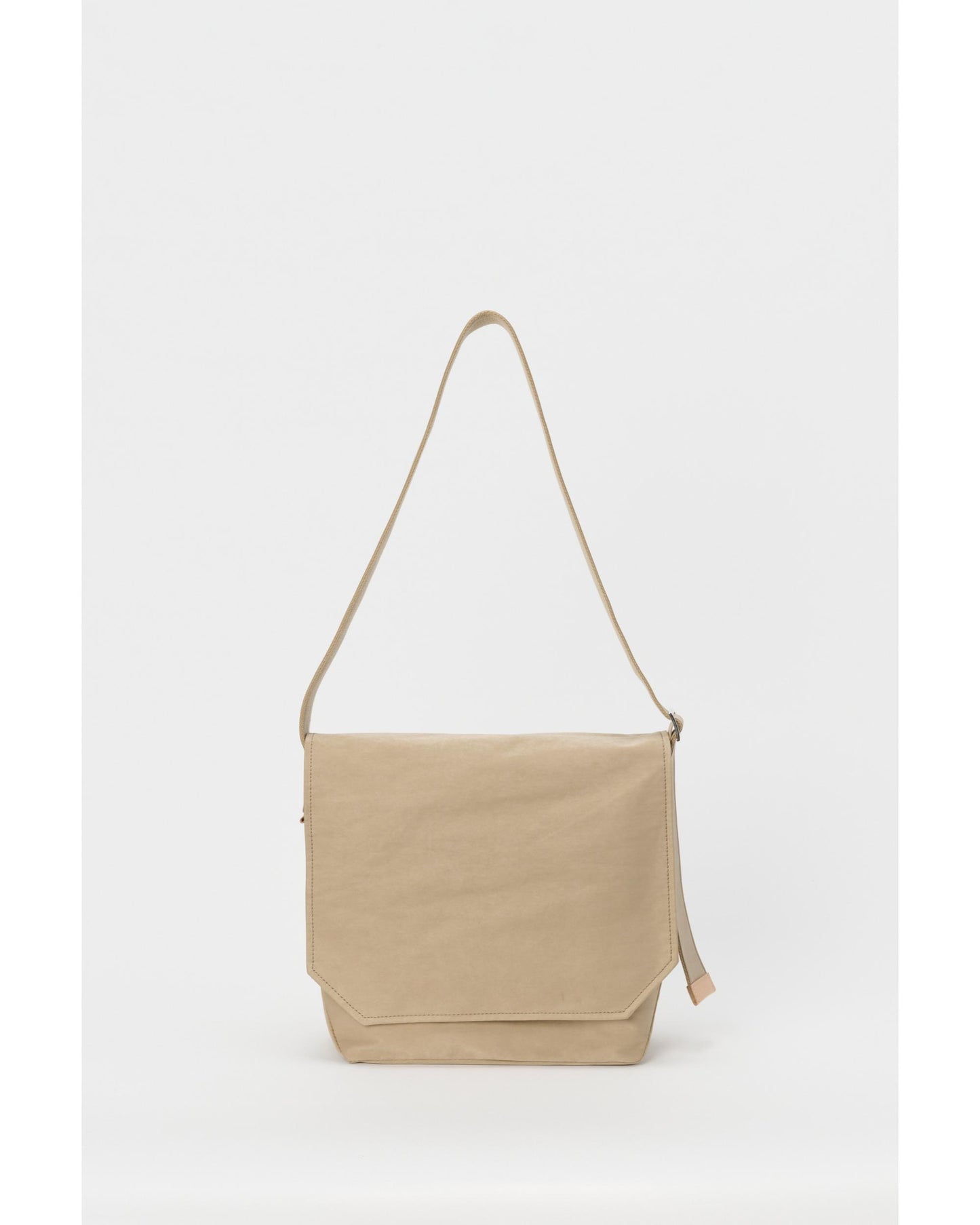 flap shoulder small BEIGE