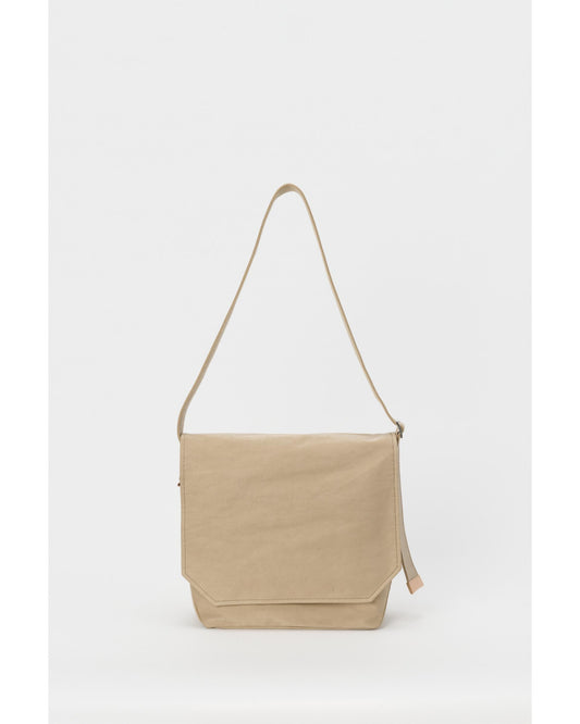 flap shoulder small BEIGE