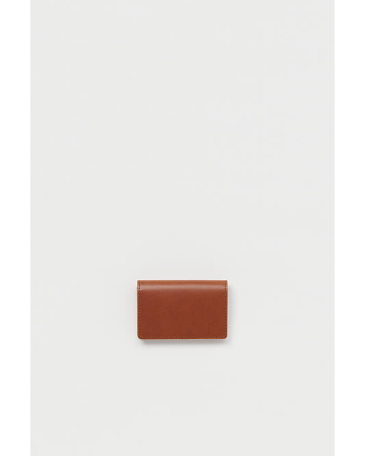 folded card case brown