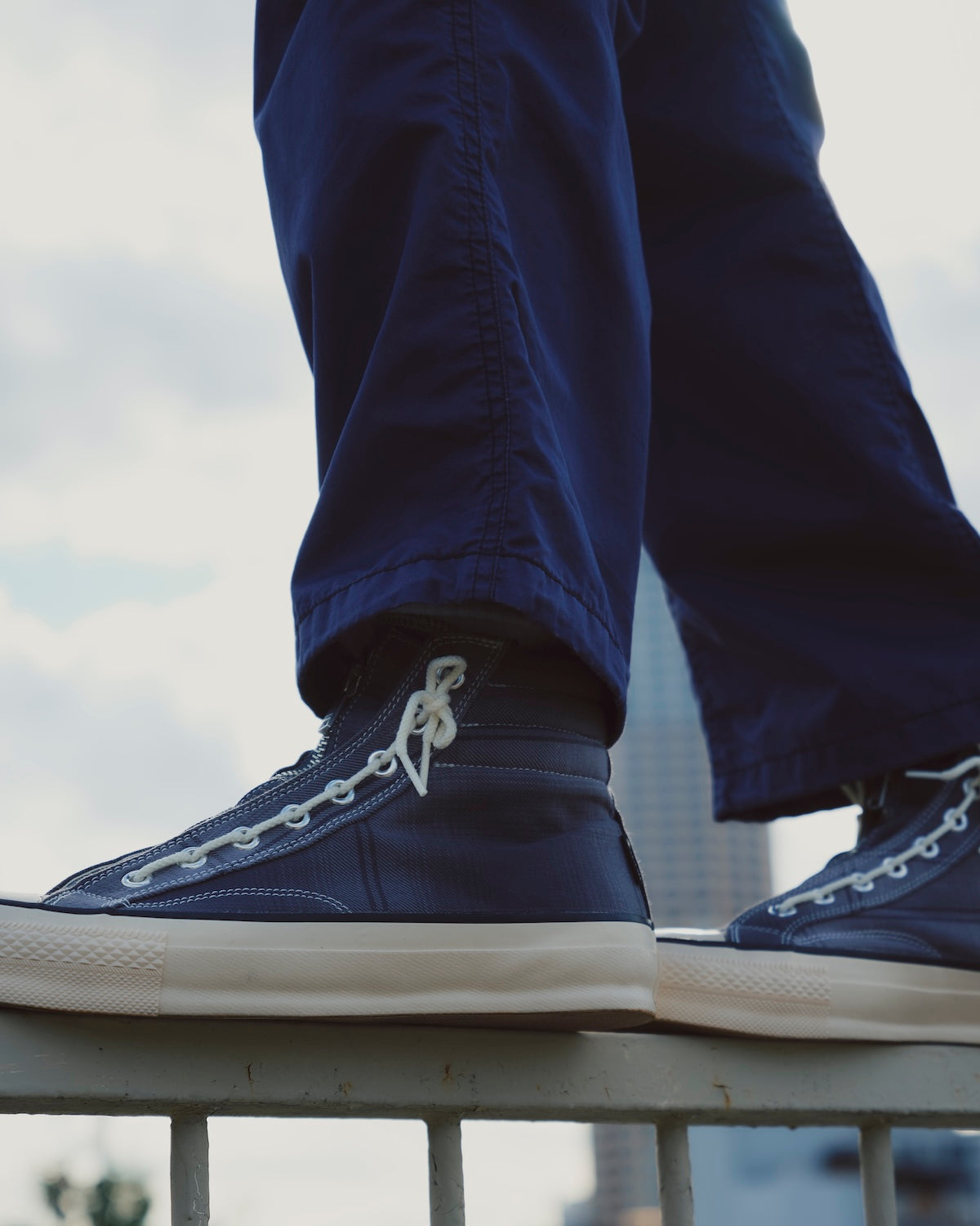 Gramicci & nonnative WALKERS ST EASY PANTS C/N GABARDINE PIGMENT DYE