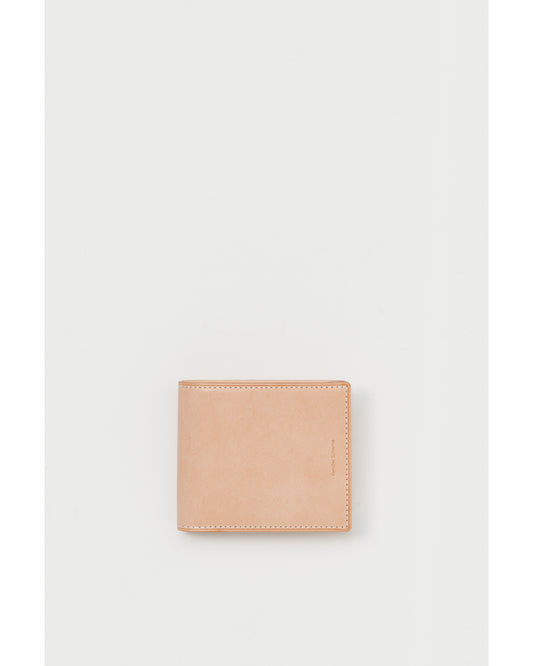 half folded wallet natural