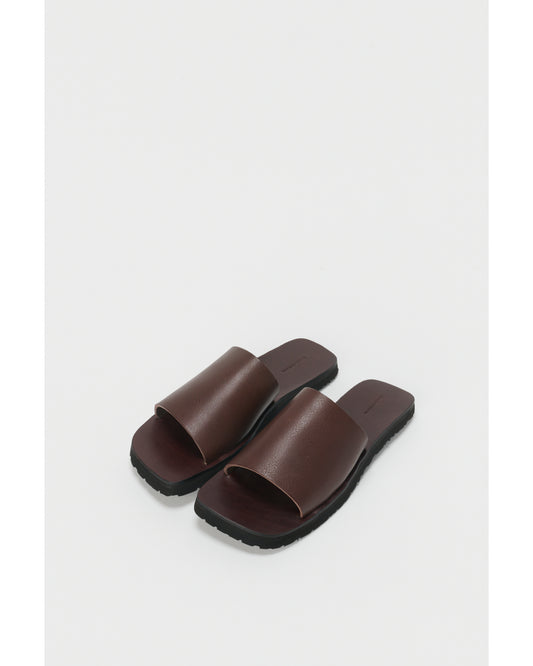 house made /// slide dark brown