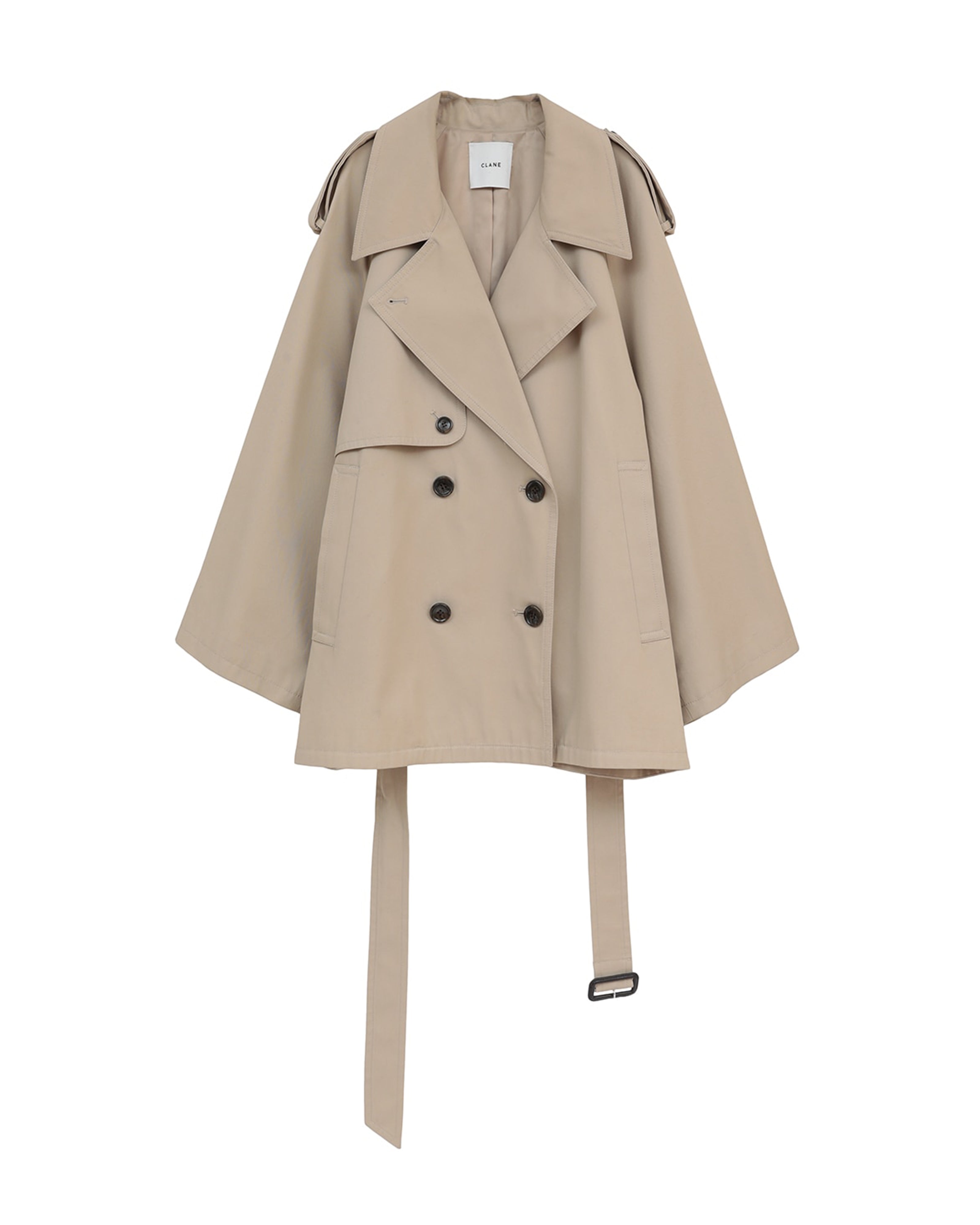 【新品未使用】CLANE OVER SHORT TRENCH COAT OVER SHORT TRENCH COAT – TIME AFTER TIME