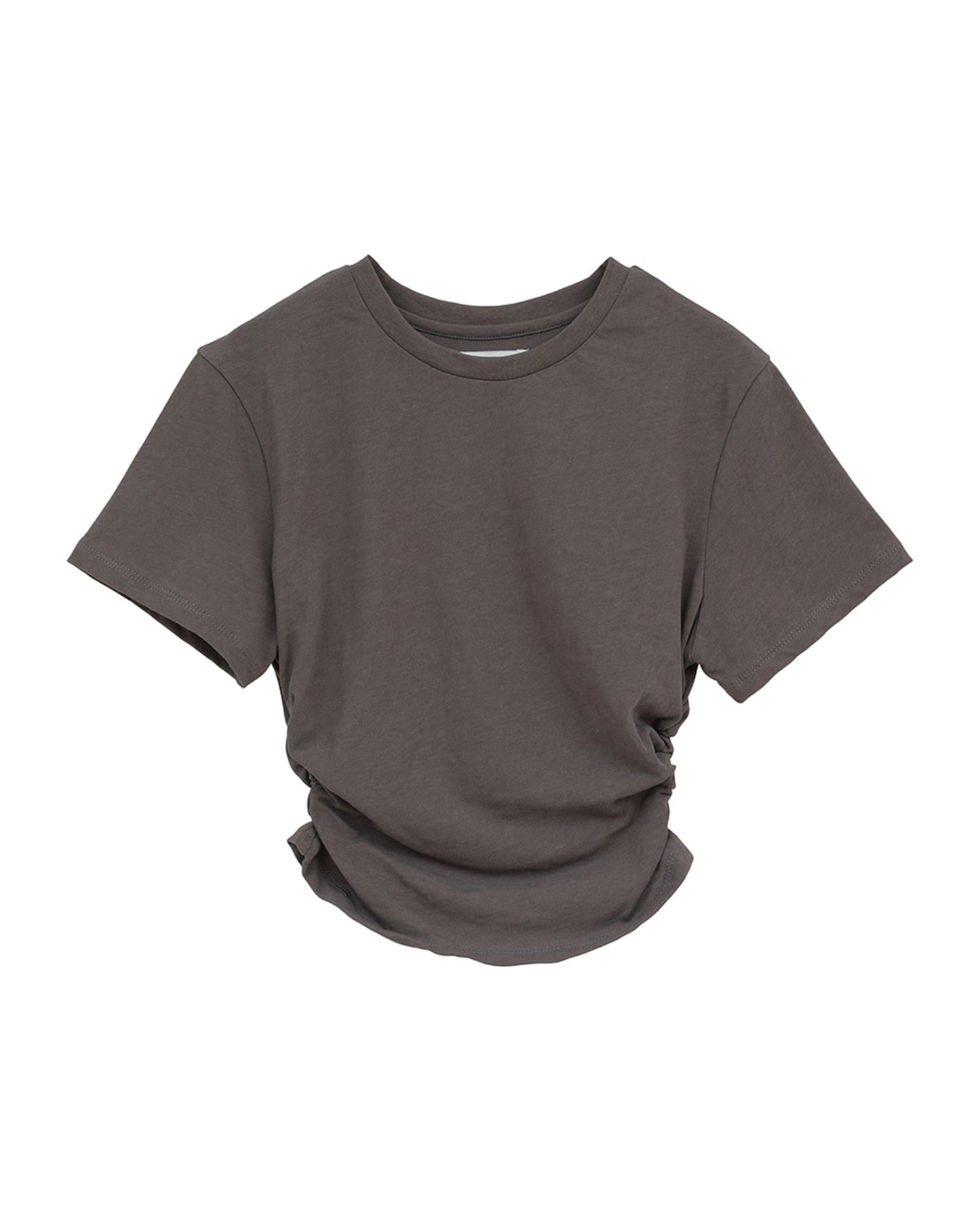 SHIRRED HEM COMPACT TOPS