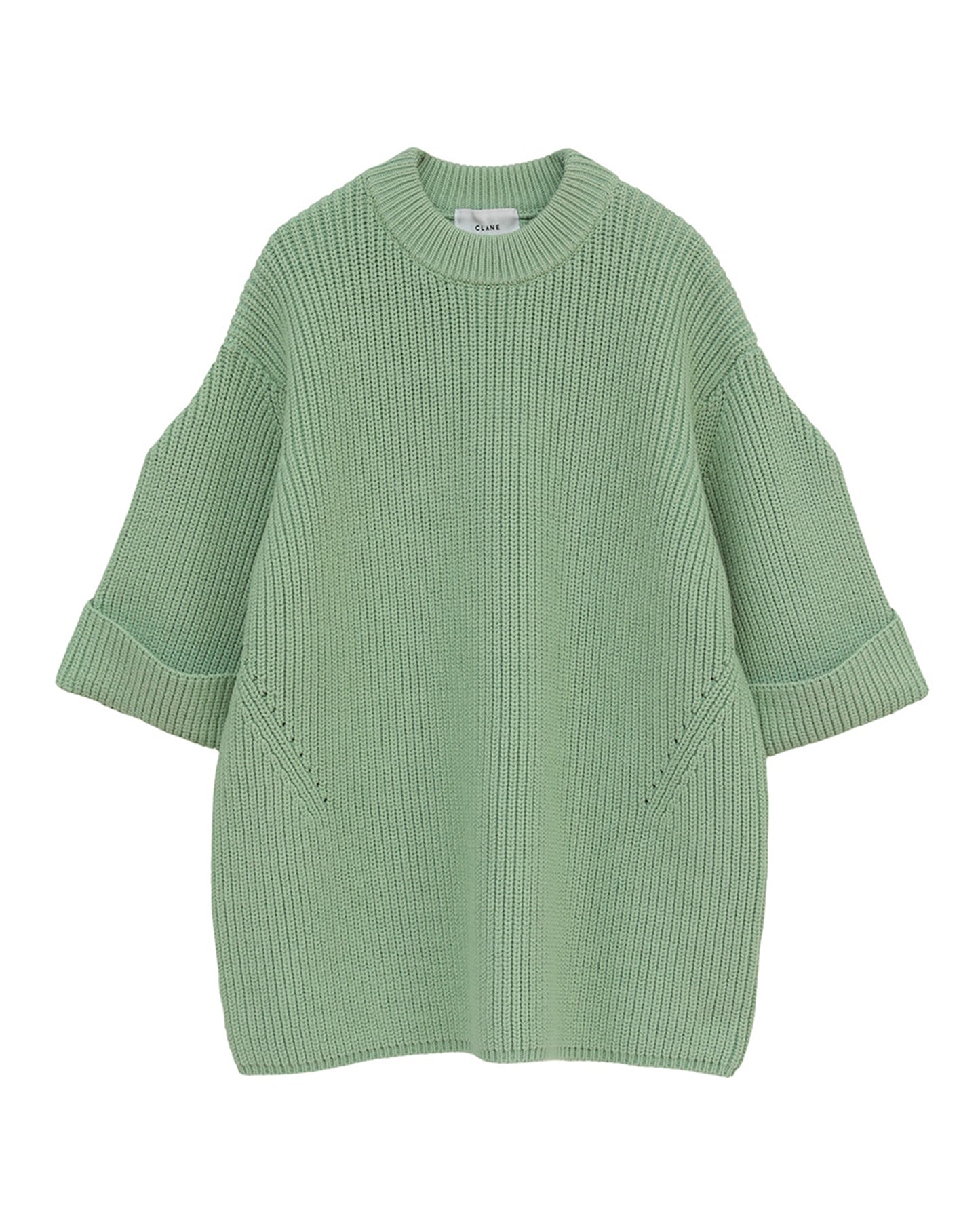 OVER HALF SLEEVE KNIT TOPS