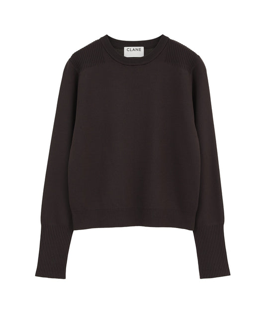 BASIC COMPACT KNIT TOPS