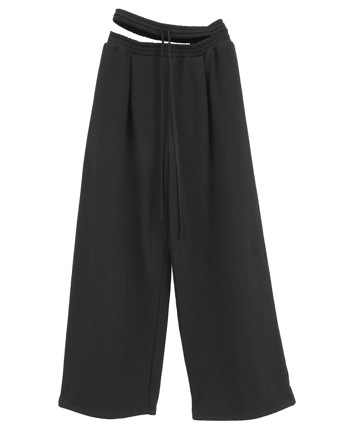 SLASH WAIST SWEAT PANTS