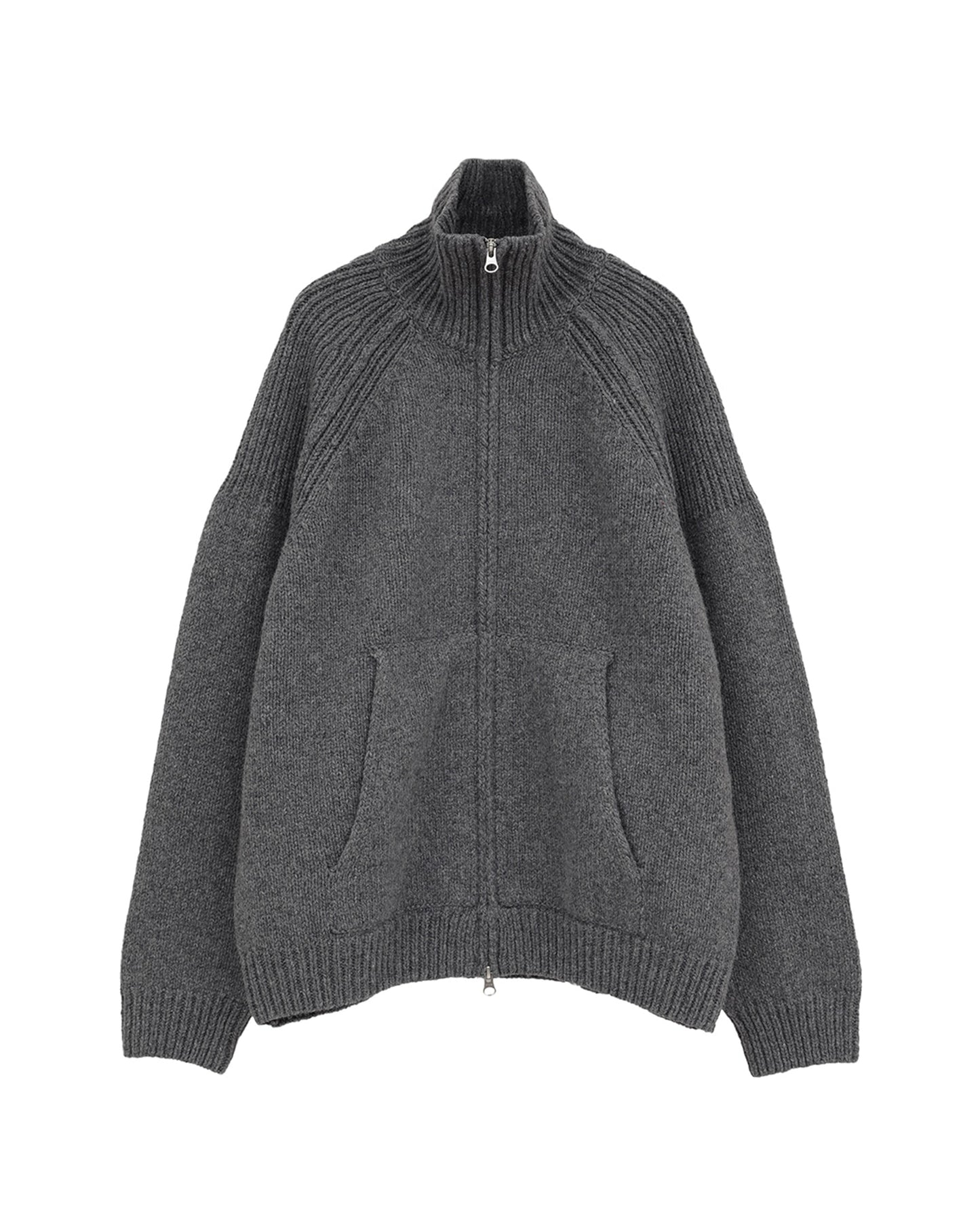 POCKET ZIP KNIT TOPS