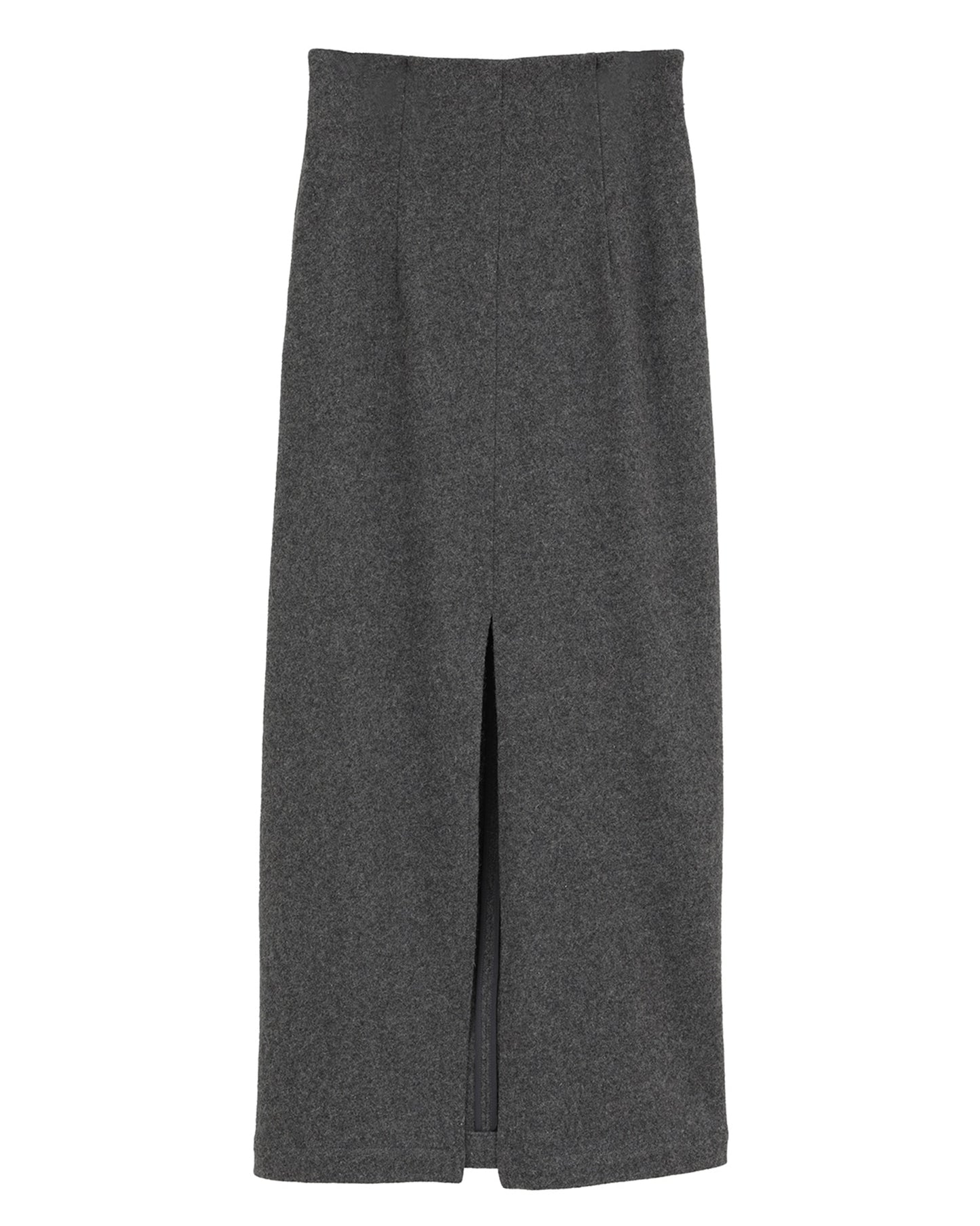 TEXTURE SLIT SKIRT
