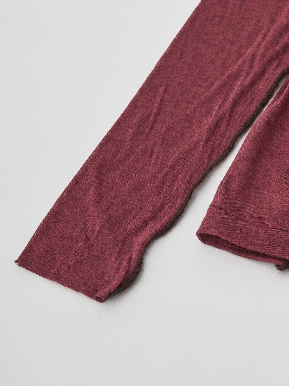 cashmere&supima cotton gauze jersey turtle-neck Tee