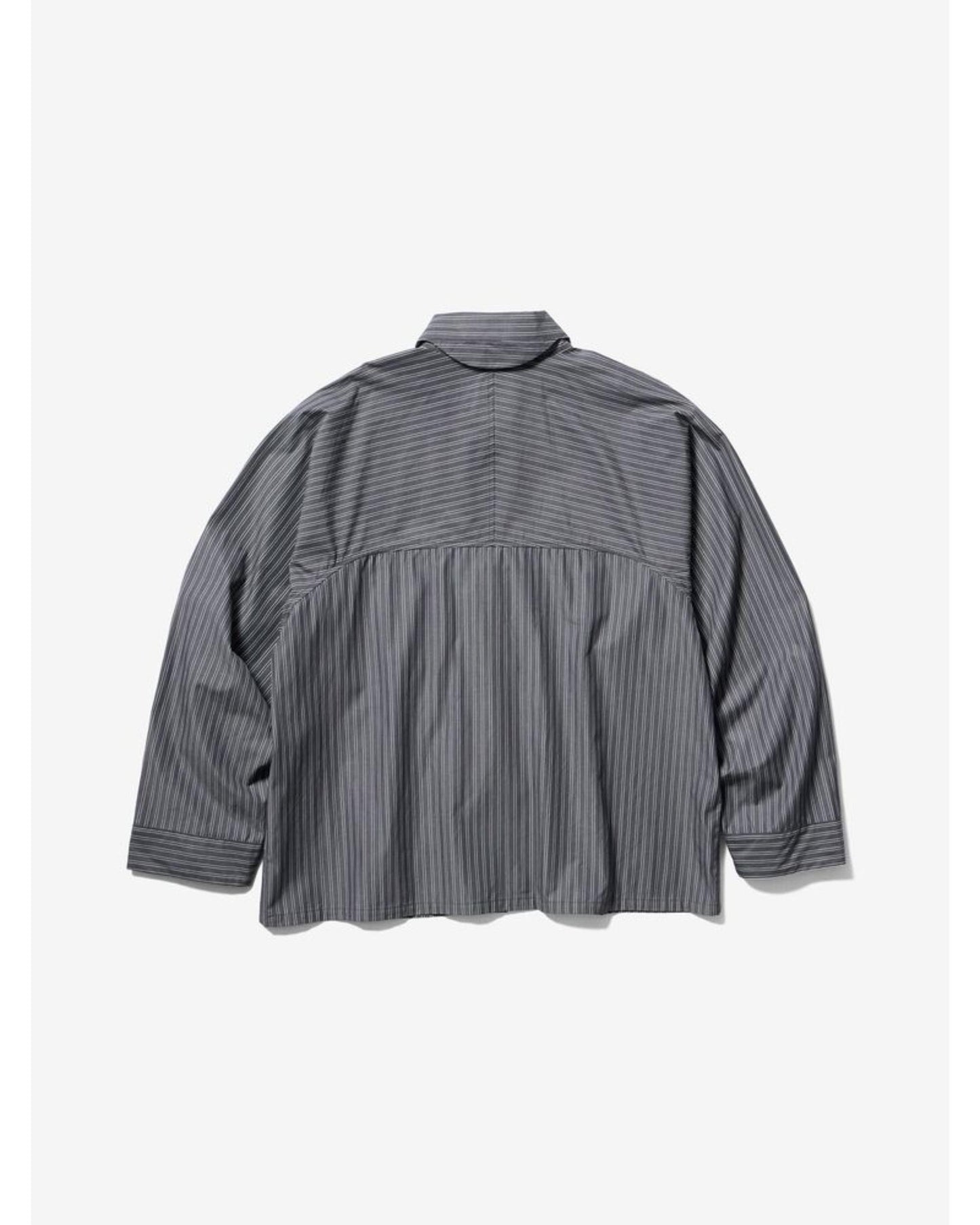 Reflective Striped Shirt  DEEP CHARCOAL