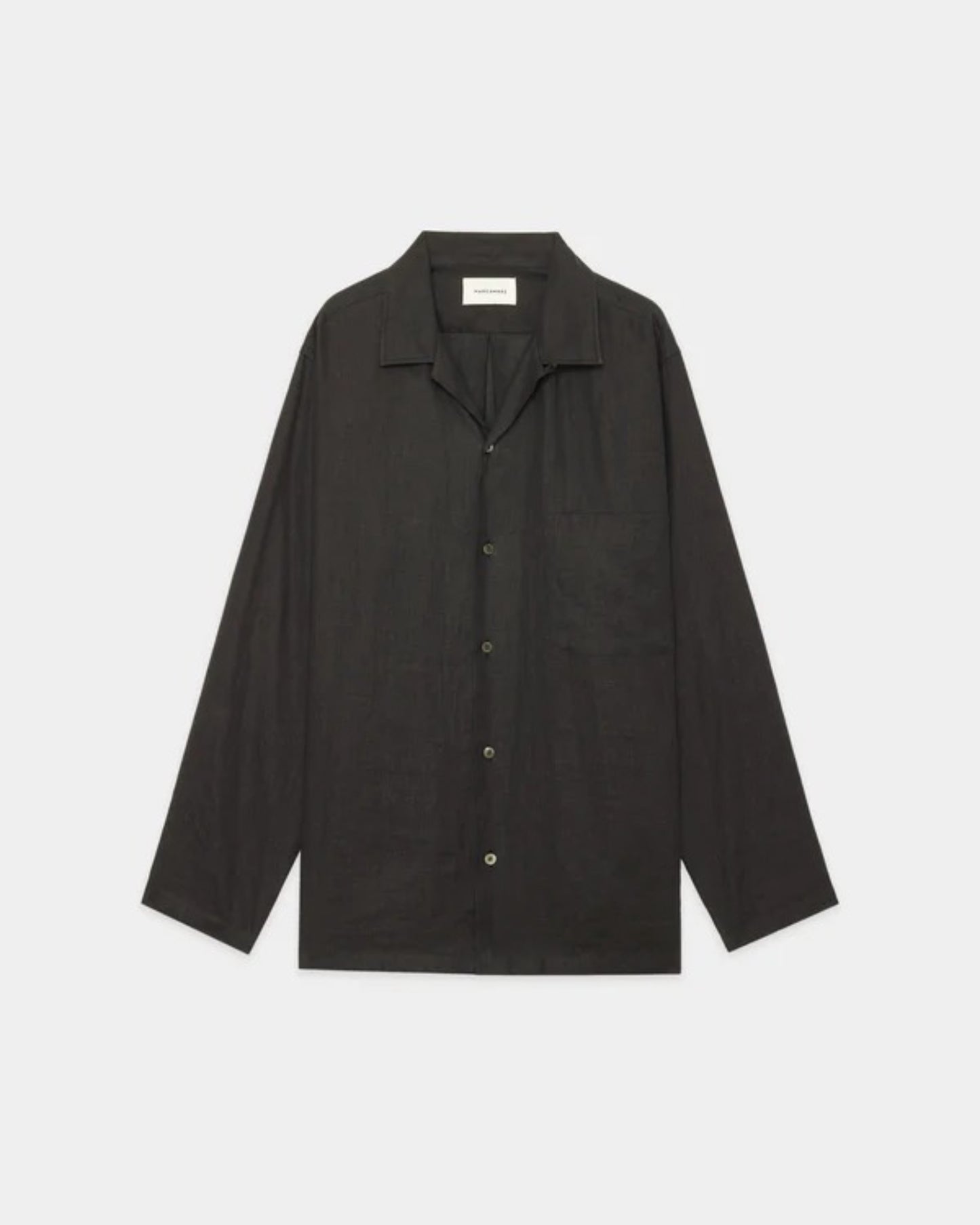 COMFORT FIT OPEN COLLAR SHIRT