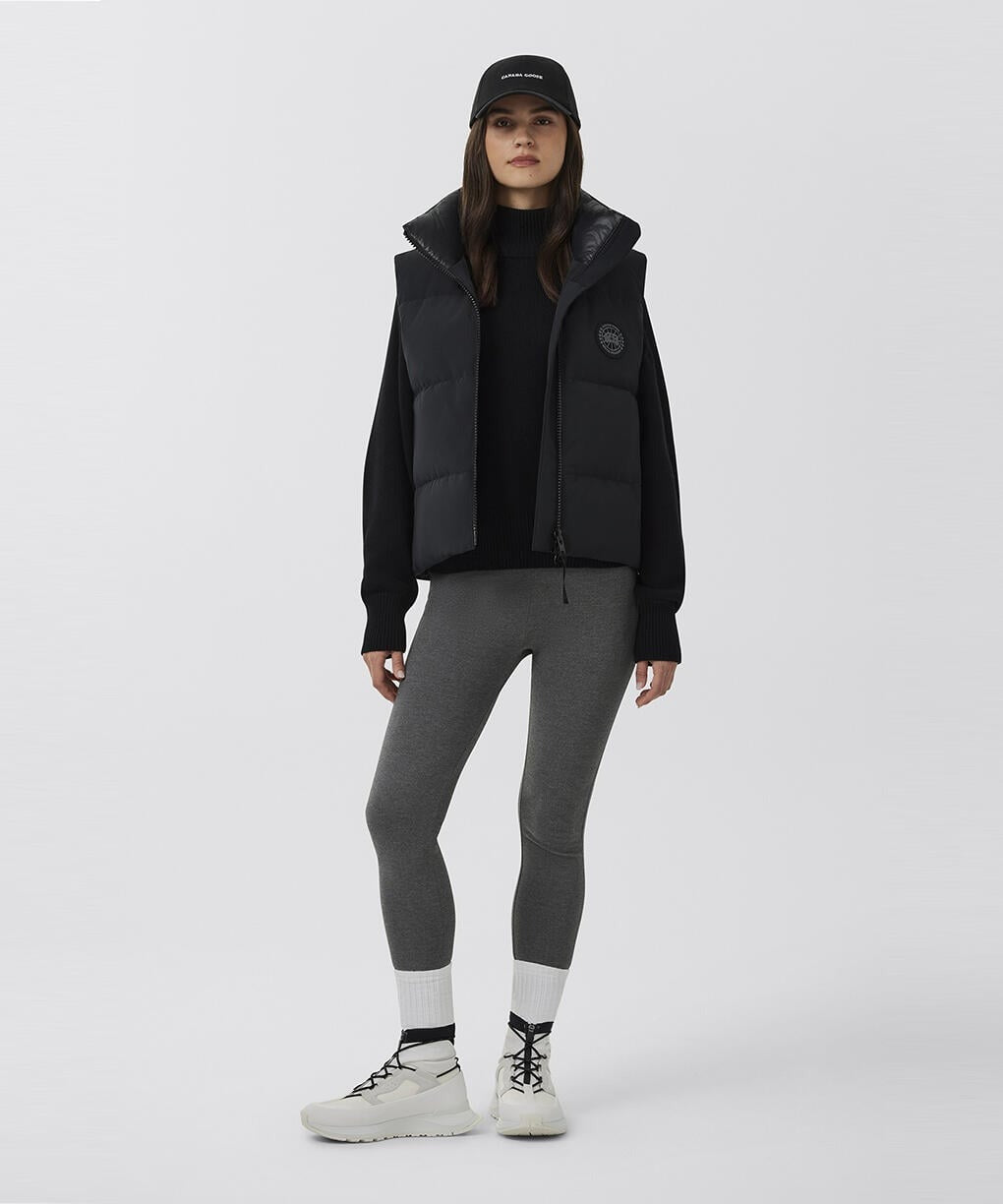 Grandview Cropped Vest - Black Label