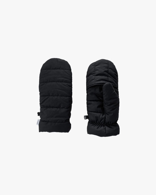 PERTEX UNLIMITED Quilted Mittens BLACK