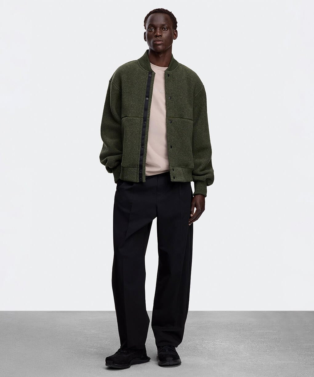 Hudson Fleece Bomber Black Label