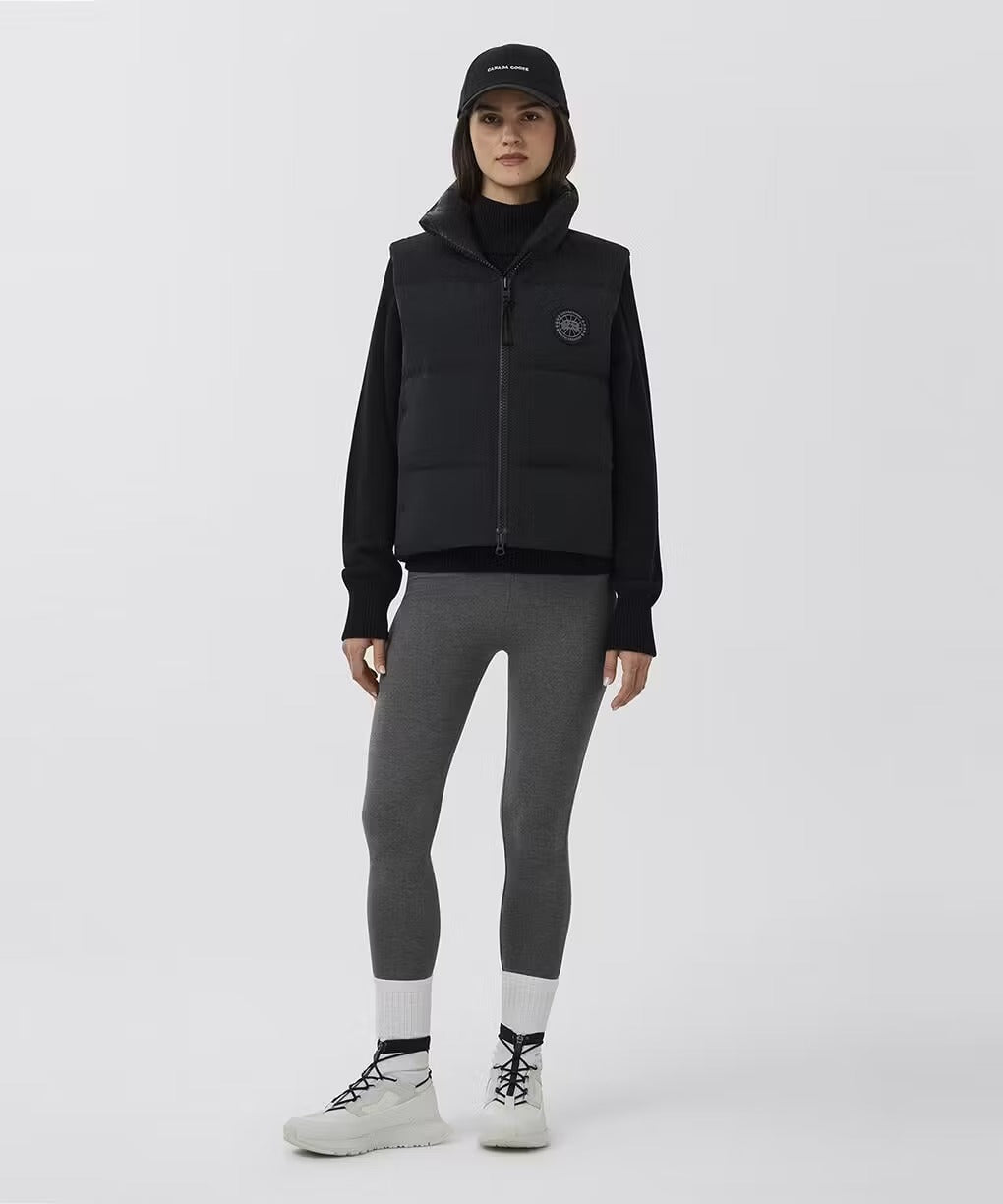 Grandview Cropped Vest - Black Label