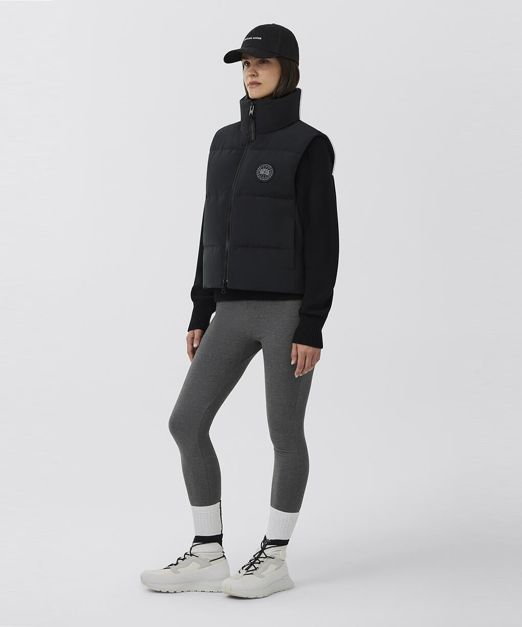 Grandview Cropped Vest - Black Label