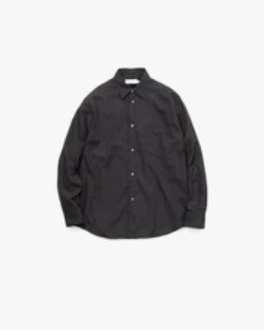 Broad Regular Collar Shirt C.GRAY