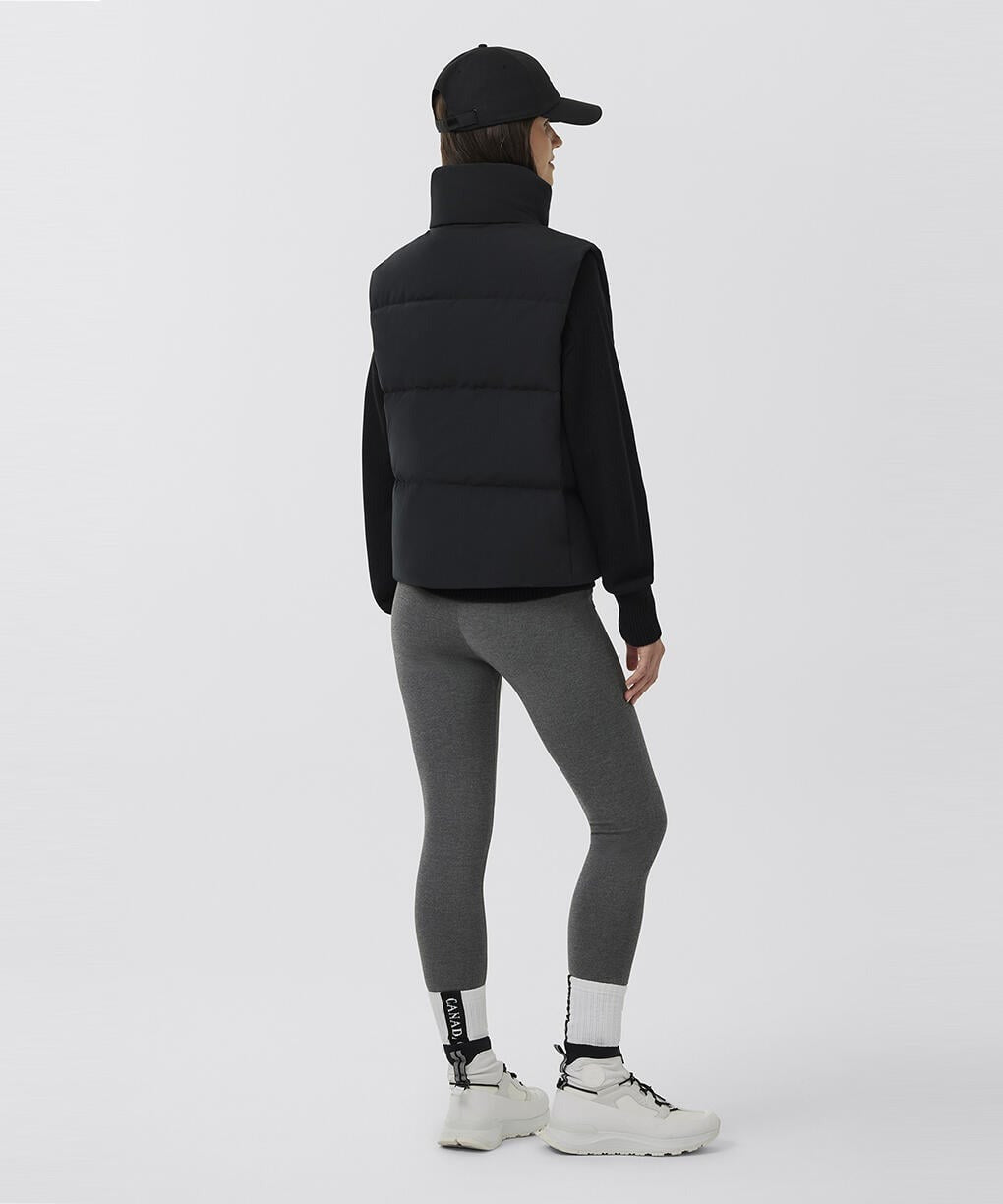 Grandview Cropped Vest - Black Label