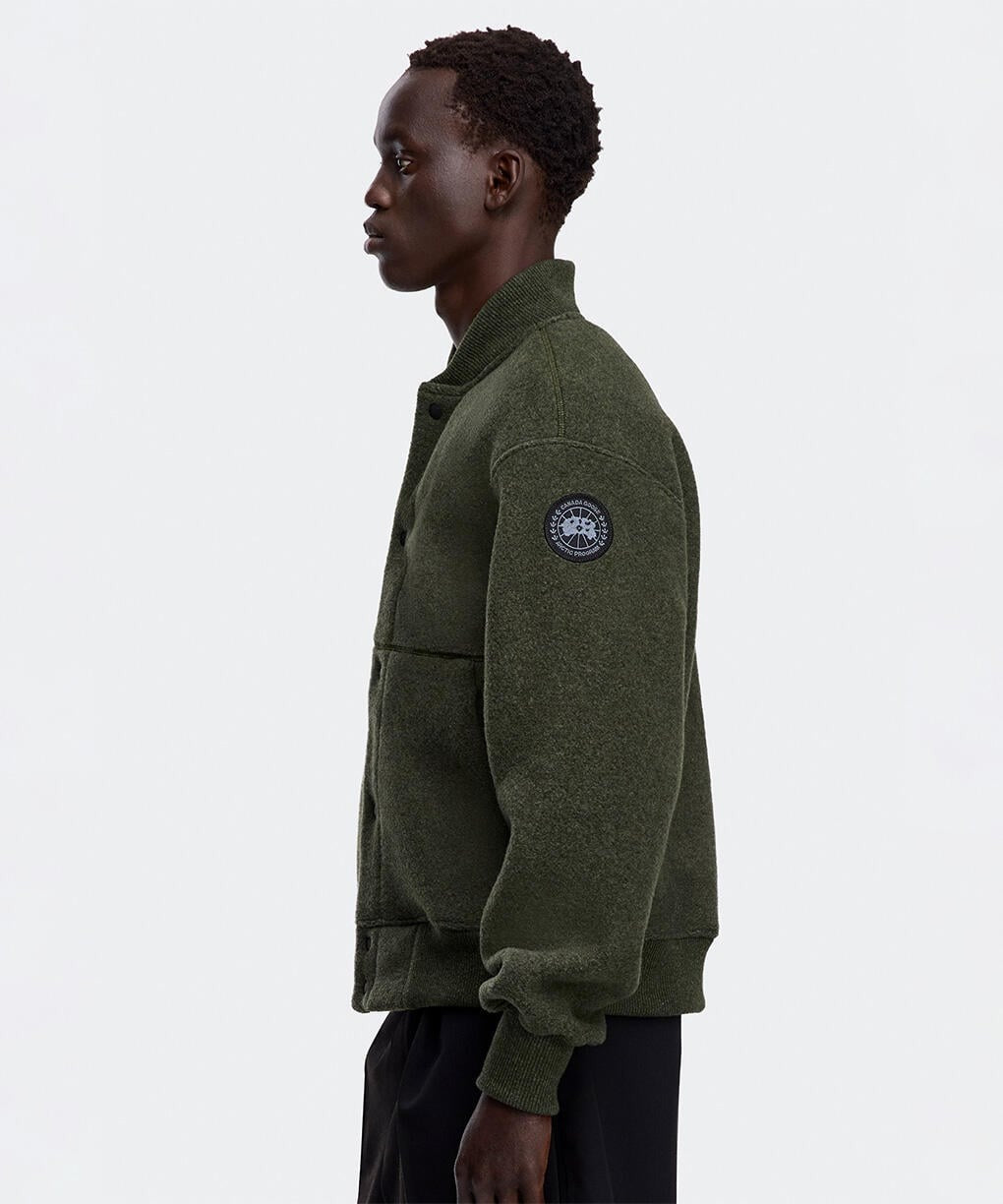 Hudson Fleece Bomber Black Label