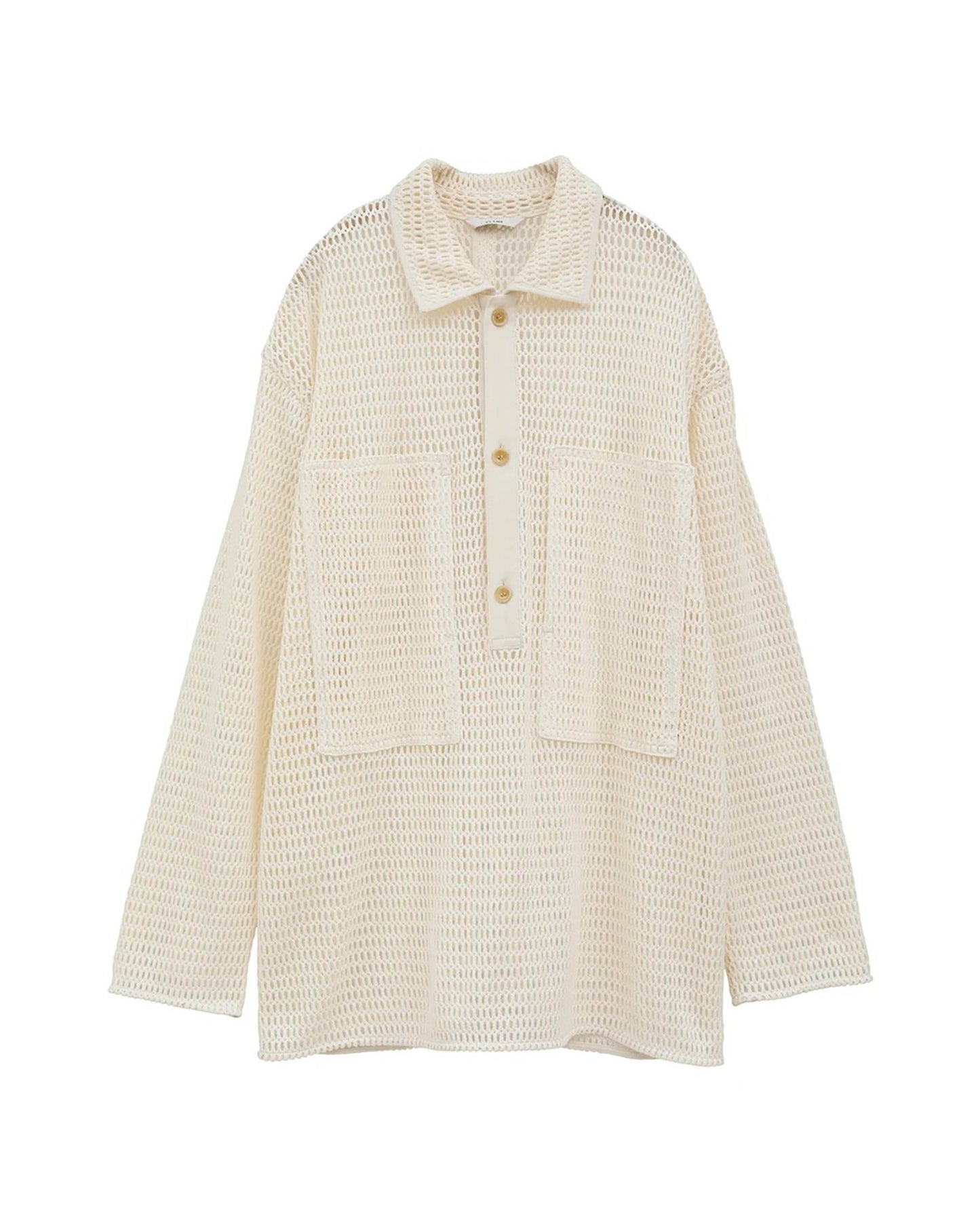MESH POCKET OVER SHIRT