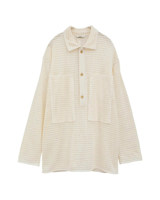 MESH POCKET OVER SHIRT