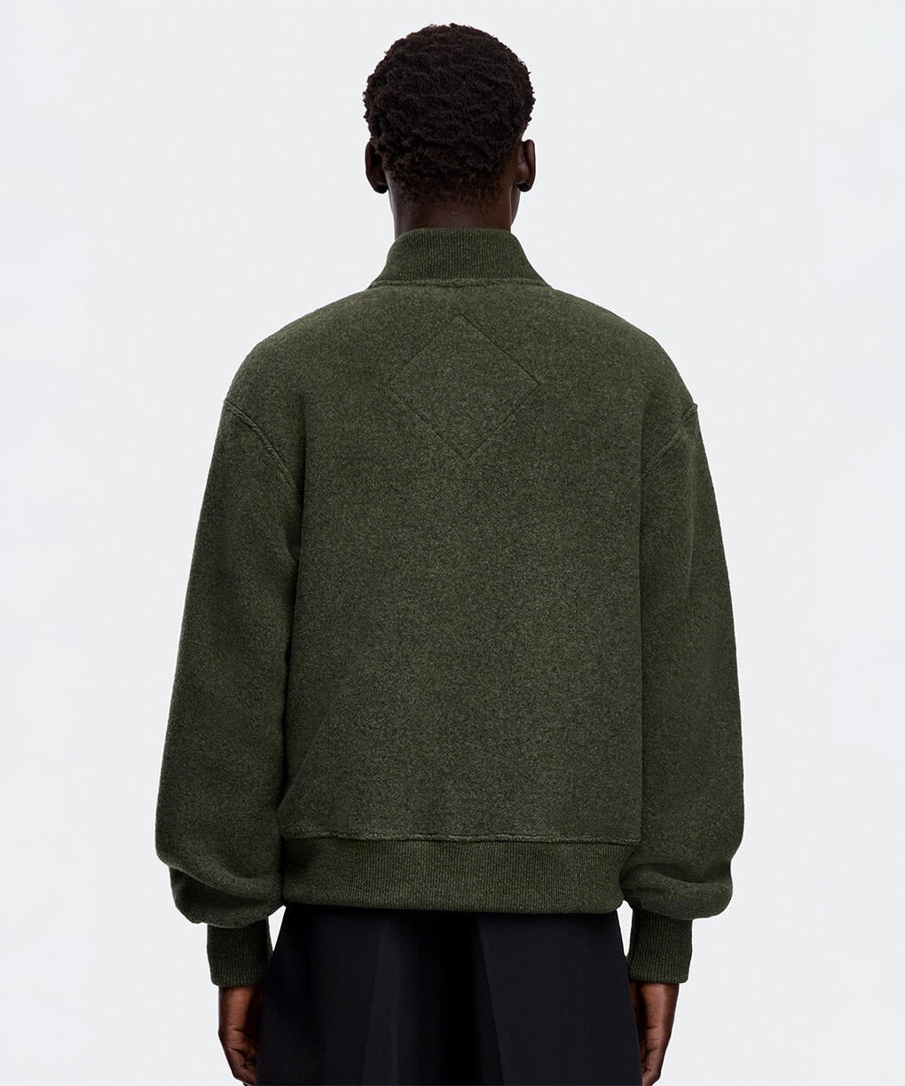 Hudson Fleece Bomber Black Label